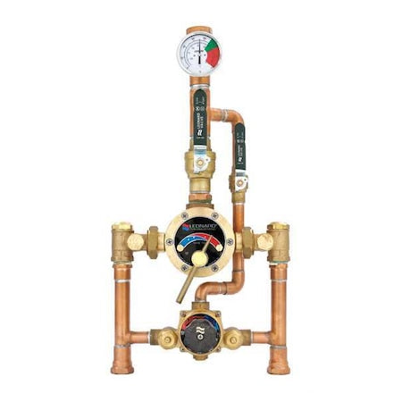 Leonard Valve TM-820B-LF-DT-RF - Mixing Valve,Lead Free Bronze,58 gpm