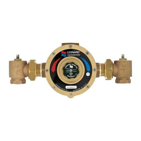 Leonard Valve LV-984-LF-RF - Mixing Valve,Lead Free Bronze,97 gpm