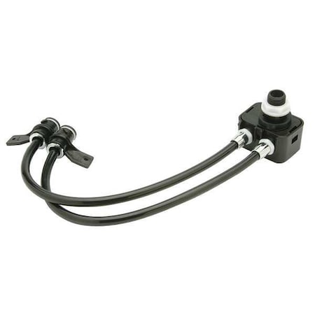 Zurn Z8106-06 - Flush Control Valve, Left Hand, Blk