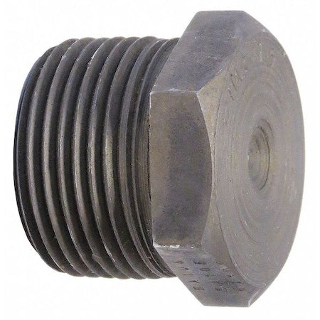 Anvil 0361312408 - Hex Head Plug Hex Head Plug, 1/8" Pipe, MNPT, Black Forged Steel, Class 3000
