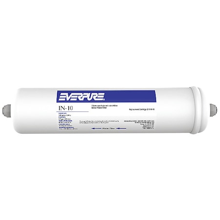 Pentair Everpure EV910008-75 - Water Filter W Granular Carbon Ctrl 10in