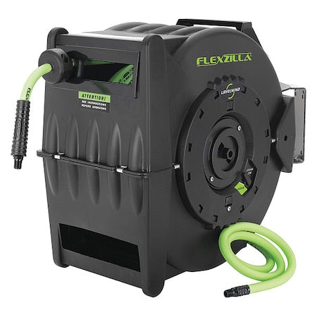 Flexzilla L8305FZ - Retractable Air Hose Reel, 3/8" x 50 ft., 300 psi