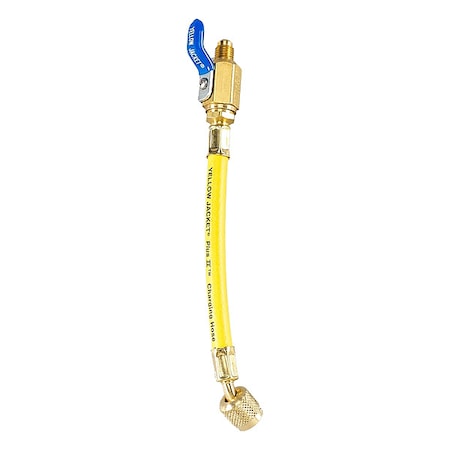 Yellow Jacket 29011 - Hose, 9 in L, Yellow, 800 psi, 8 in Bend