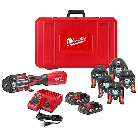 Milwaukee Tool 2922-22M - 2922-22 M Press Tool Kit M18 FORCE LOGIC with One-Key, For 1/2 in to 4 in, 18 V