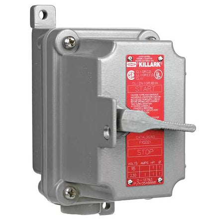 Hubbell Killark FXS-51C - Tumbler Switch, 1 Gang, Feed-Thru, 1-Pole