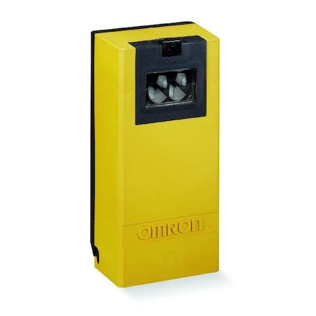 Omron E3KR10K4 - Retroreflective Photoelectric Sensor, Screw Terminal, Right Angle, Rectangular, Selectable Light On/Dark On, DPDT