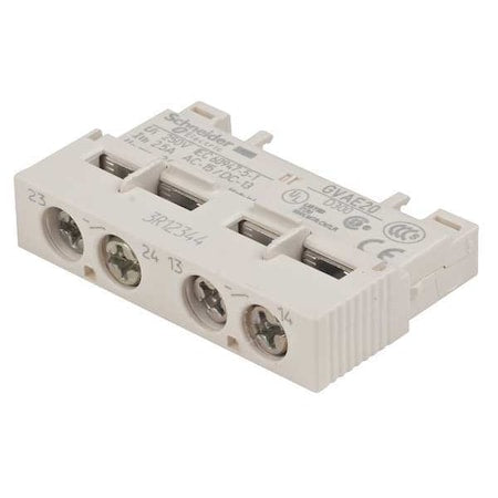 Schneider Electric GVAE20 - Auxiliary Contact, 2 NO/0 NC, 2.5 A