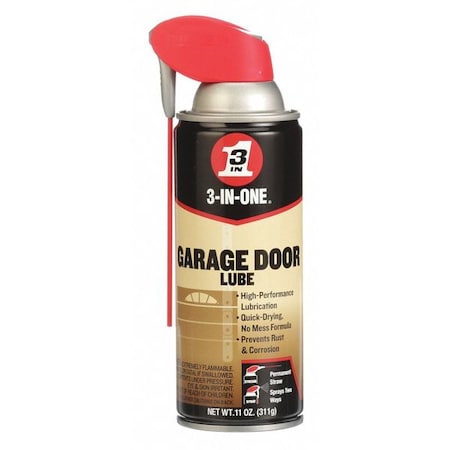 3-In-One 100581 - Dry Lubricant, 16 oz, Aerosol Spray Can, Mineral Oil Base, 392 Degrees F Max Op Temp, Not Rated, Colorless