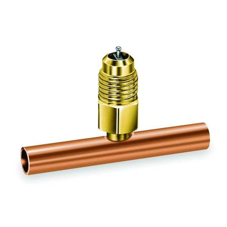 Jb Industries A31142 - Access Valve Tee,3 in L,7 in H,Copper