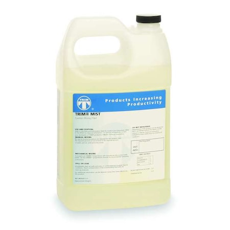 Trim MIST-1G - Cutting Oil, MIST, Synthetic, 1 gal, Jug, Light Yellow
