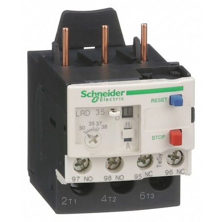 Schneider Electric LRD35 - Overload Relay, 1 NC/1 NO, 30 A Min current, 38 A Max current, 690 V AC
