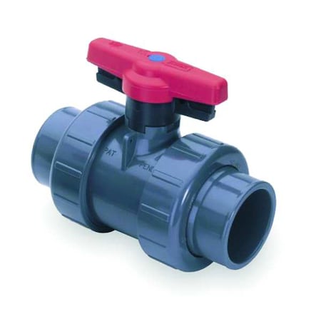 Spears 1839-020C - 2" Socket CPVC Ball Valve Inline True Union
