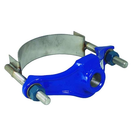 Smith-Blair 31500048006000 - Saddle Clamp,4"Pipe Size,3/4"NPT Outlet