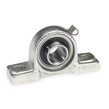 Dayton 3FDD5 - Pillow Block Bearing, Cast Iron Housing Material, Set Screw, Ball, 5/8 in Dia, Alloy Steel Insert Material