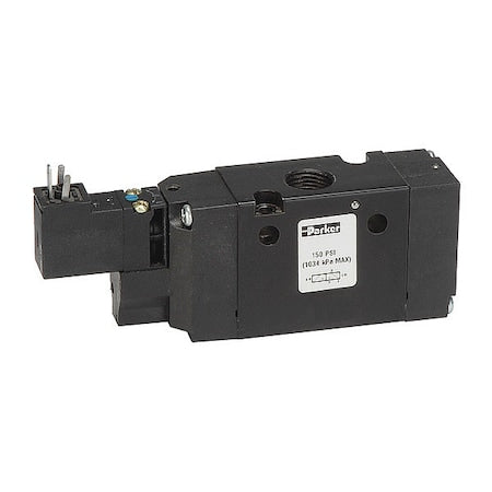 Parker B6V2BB553A - Solenoid Air Control Valve,3/8 In,120 VAC