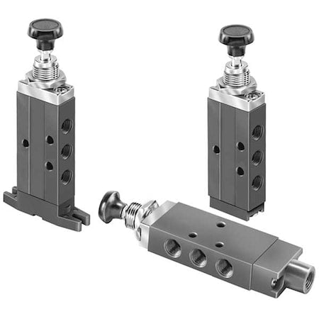 Parker 410411000 - Manual Air Control Valve,4-Way,1/8 In NPT