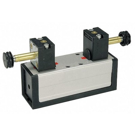 Parker DX1-616-BL6N - Solenoid Air Con Valve,Four-Way,145 psi