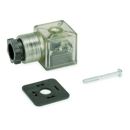 Parker PS203279BP - Solenoid Coil Connector, 3 Pin, 30 mm