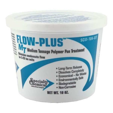 Diversitech FLOW-PLUS-10 - Condensate Pan Treatment, Tablet, 20 ton