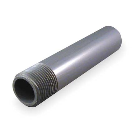 1885-030 - 1-1/4" MNPT x 3" TOE PVC Pipe Nipple Sch 80