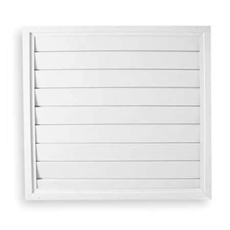 Dayton 3HHR2 - Spring Backdraft Damper, Vert/Horz Ceiling Mount, 24 in Dia Fan, 26 in H x 26 in W x 5 in D, 2000fpm