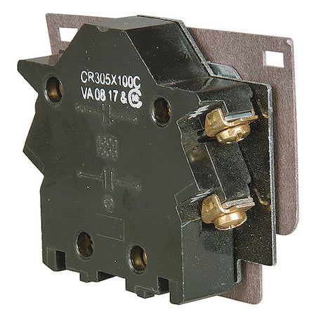 Ge CR305X100C - Auxiliary Contact Block, 1 NO/1 NC, 10 A