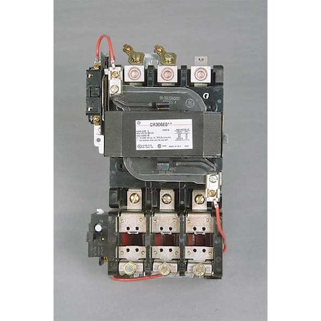Ge CR306F002 - Magnetic Motor Starter, Non-Reversing, 120 V AC, 3 P