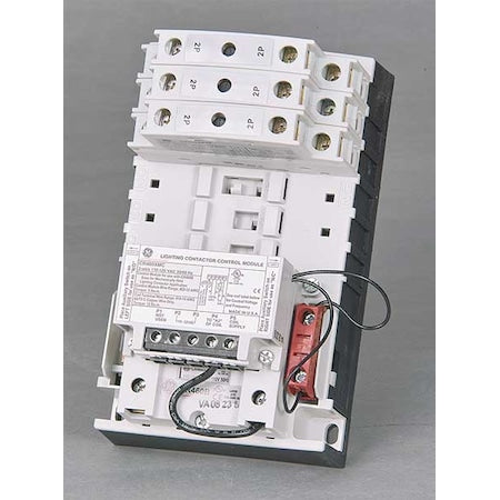 Ge CR463M60DNA - Lighting Contactr, 6 P, 277 V, Open, Mech Held