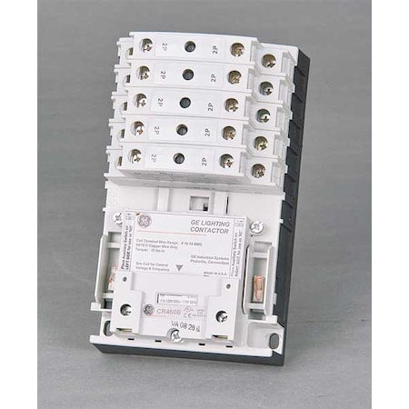 Ge CR463LB0AJA - 120 VAC Electrically Held Lighting Contactor 10 P 30 A