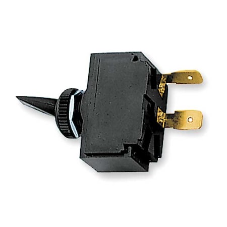 Hubbell Wiring Device-Kellems M11MSP - Marine Toggle Switch, SPST, 2 Connections, On/Off/On, 15 A at 12 VDC