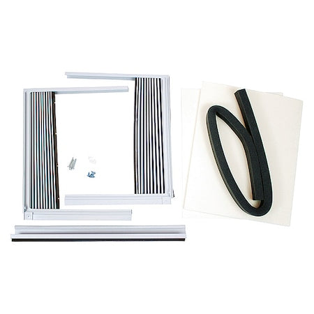 Friedrich KWIKQA - Window Mount Kit,2in H,21in W,Metal/Plastic