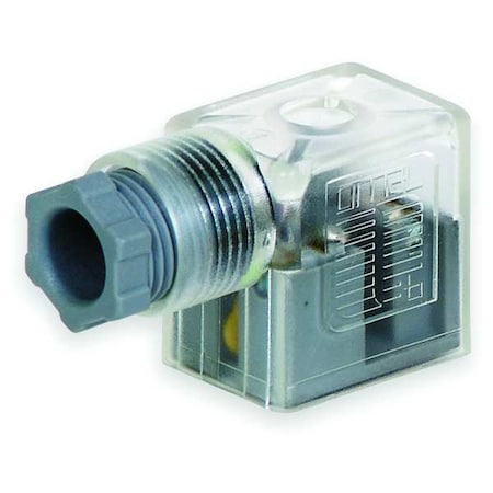 Numatics 230-365 24V - Solenoid Coil Connector, 2 Pin, 22 mm
