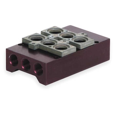 Numatics 206-1749 - Manifold Assemb, 3 7/8 in L, 2 5/16 in W
