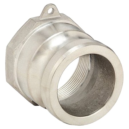 3LX43 - 3" Male Adapter x FNPT 316 SS Adapter