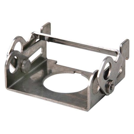 Brady PBL4 - Push Button Lockout, Silver, Steel, 2 Max. No. of Padlocks, 33/100 in Max. Shackle Dia.