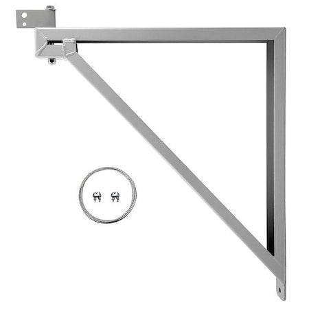 Dayton 3PEH3 - Mounting Bracket,Gray,Steel,22-7/8in L