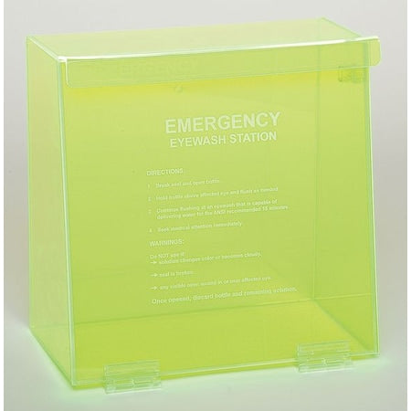3PVL8 - Eyewash Station in Fluorescent Green