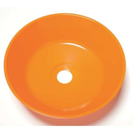 Guardian Equipment 100-009ORG-R - Replacement Wash Bowl, Plastic, Orange, For Use With, Eyewash