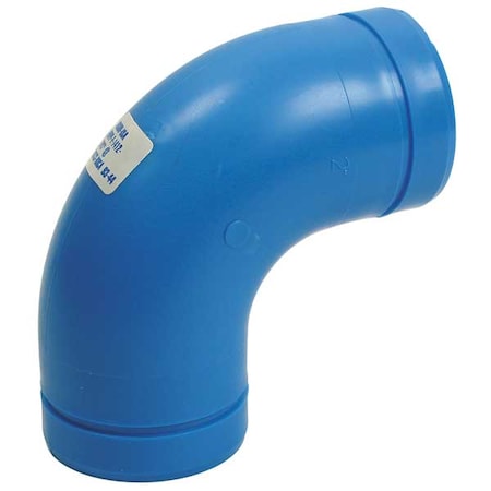 Orion 710101 - 90 Degree Elbow, Polypropylene, 2", Schedule 40, 80 psi Max Pressure