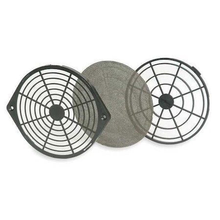 Dayton 3RP16 - Fan Filt Guard Assembly,Fan Size 6-3/4 In