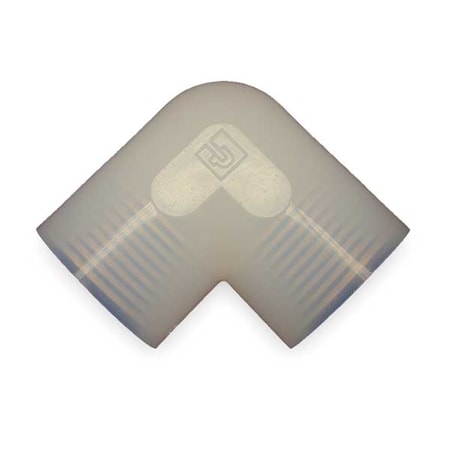 Parker PE-8-P - PFA, Elbow, 1/2 in NPT, 1/2 in NPT