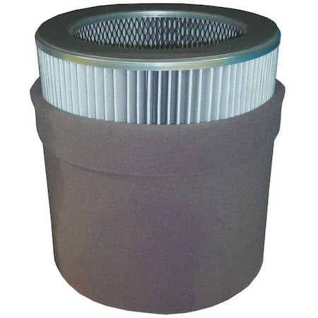 Solberg 485P - Filter Element,Polyester,21.5" Ht,14" ID
