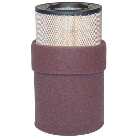 Solberg 334P - Filter Element,Paper,14.22" Ht,4 3/4" ID