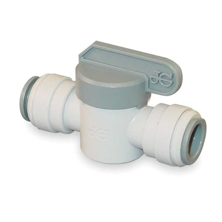 John Guest PISV0416S - Multi-Turn Stop,1/2 In PF x 1/2 In PF