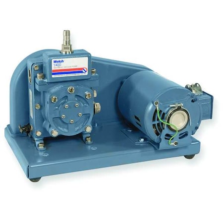 Duoseal 1400B-01 - Vacuum Pump, 1/3 hp, 1 Phase, 115 V AC