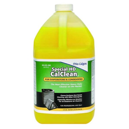 Nu-Calgon 4143-08 - Condenser/Evaporator Cleaner,Liquid,1gal
