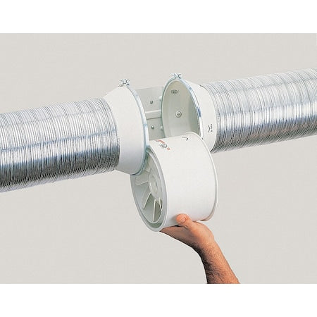 Soler & Palau TD-150 - Plastic 8"D,5"H,5"W Inline Duct Fan