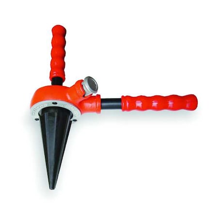 Westward 3CYV4 - Spiral Ratchet Pipe Reamer,1/4-2 In