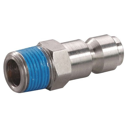 Speedaire 30E567 - Coupler Plug,(M)NPT,1/4,304 SS