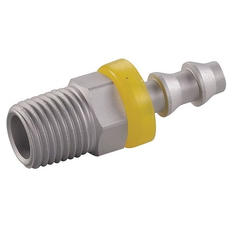 Speedaire 30E634 - Hose Fitting,3/8 In. ID,1/4-18,(M)NPT